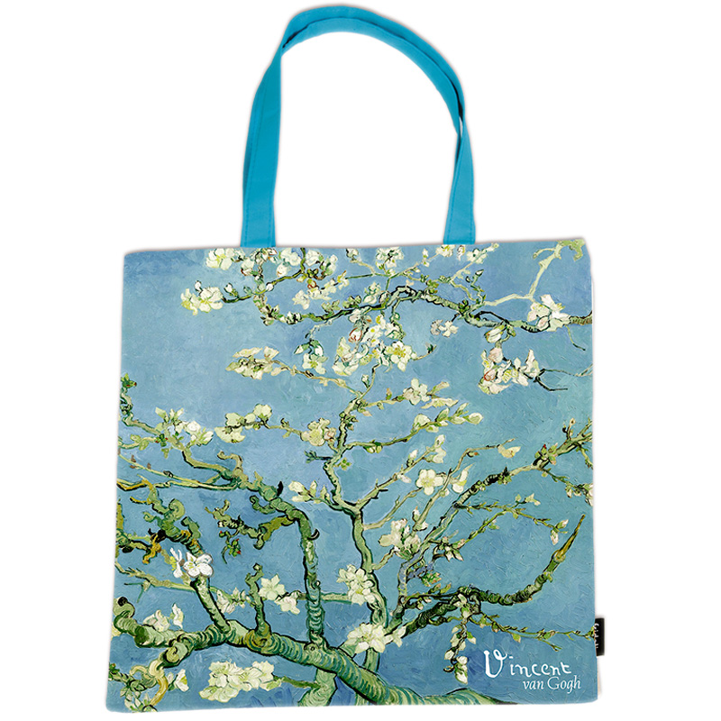 FR-12718 ART SHOPPING BAG "VAN GOGH" ΑΜΥΓΔΑΛΙΑ