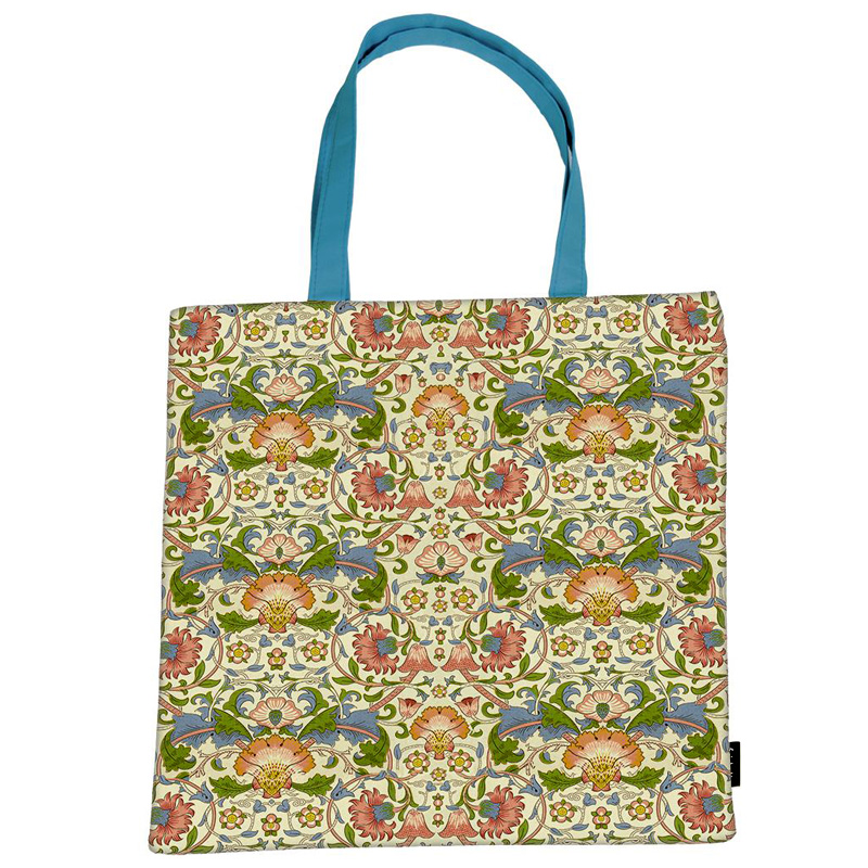 FR-12738 ART SHOPPING BAG "MORRIS" LODDEN PATTERN