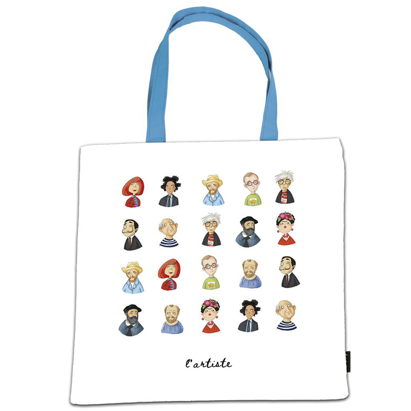 FR-12745 ART SHOPPING BAG L’ARTISTE