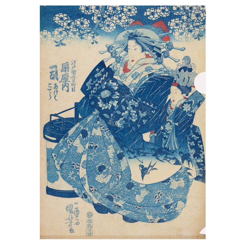 BB-LM871 ΦΟΛΝΤΕΡ ΙΑΠΩΝΙΚΑ WOODBLOCK, TSUKAZA OF THE OGIYA