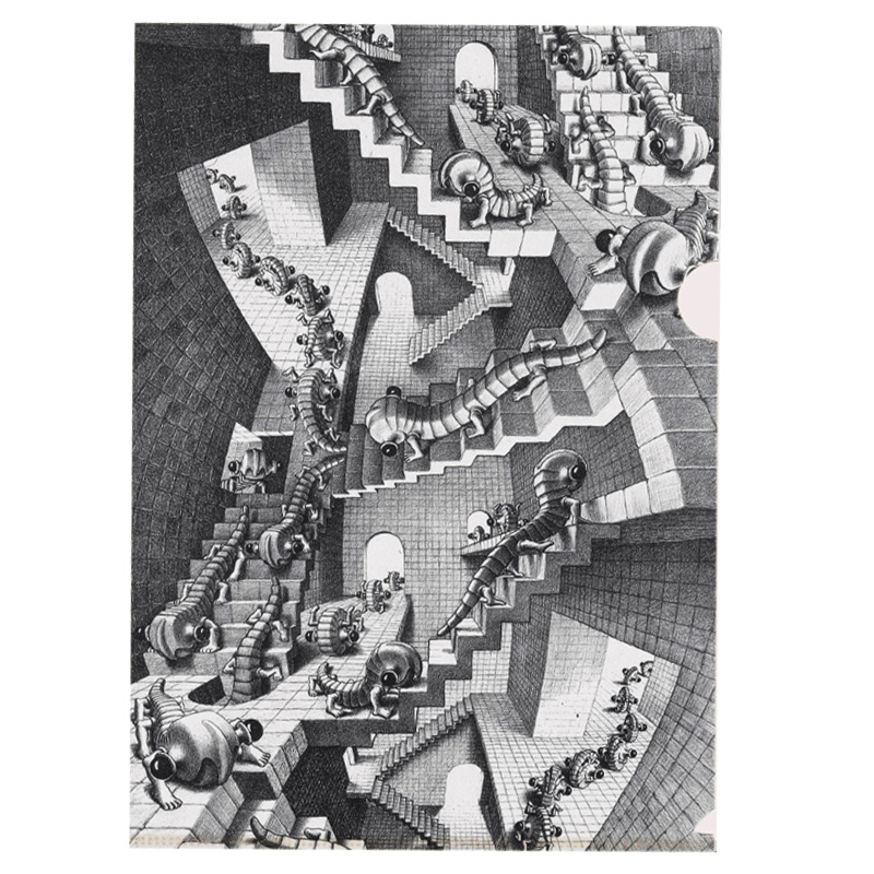 BB-LMS051 ΦΟΛΝΤΕΡ ΚΑΤΟΙΚΙΑ ΣΤΕΓΩΝ M.C. ESCHER