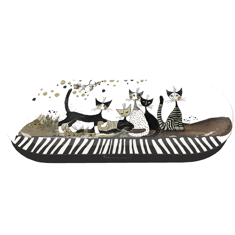 FR-18719 ΘΗΚΗ ΓΥΑΛΙΩΝ ΜΕΤΑΛΛΙΚΗ "ROSINA WACHTMEISTER-CATS SEPIA"