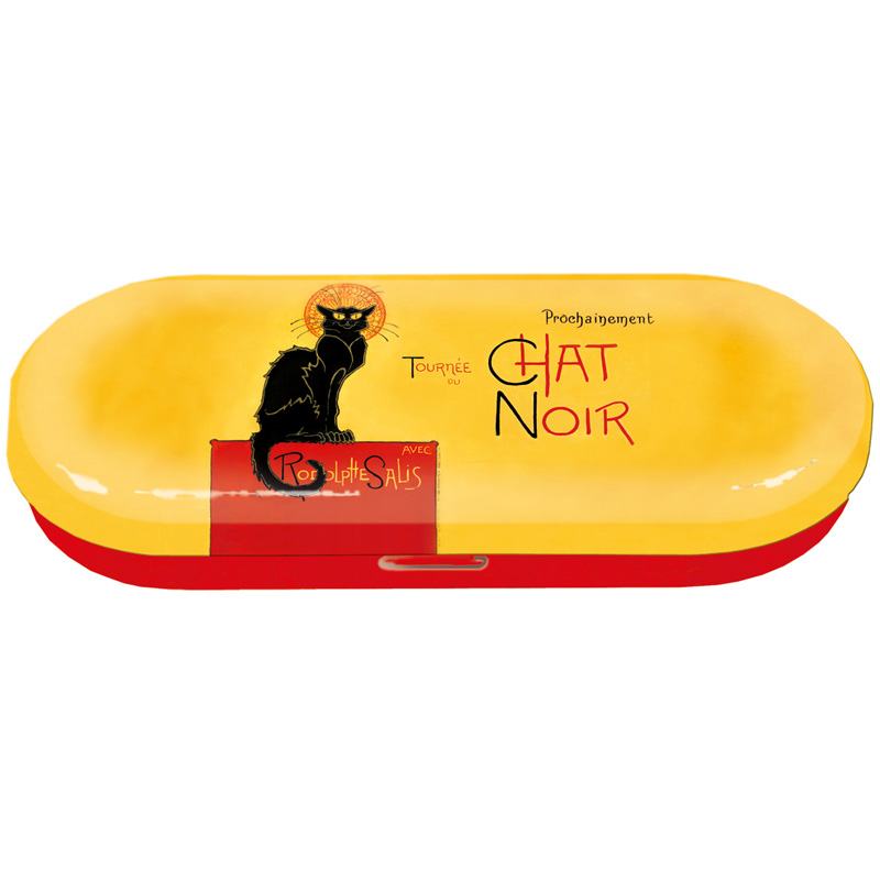 FR-18726 ΘΗΚΗ ΓΥΑΛΙΩΝ ΜΕΤΑΛΛΙΚΗ "CHAT NOIR"