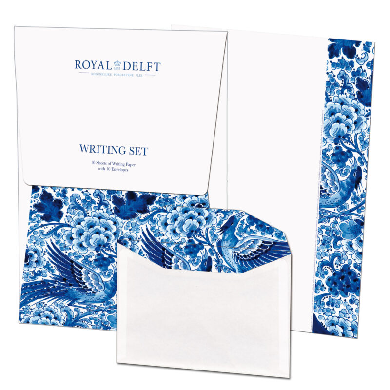 BB-WS018 ΣΕΤ ΑΛΛΗΛΟΓΡΑΦΙΑΣ ΜΠΛΕ ΠΟΥΛΙΑ ROYAL DELFT