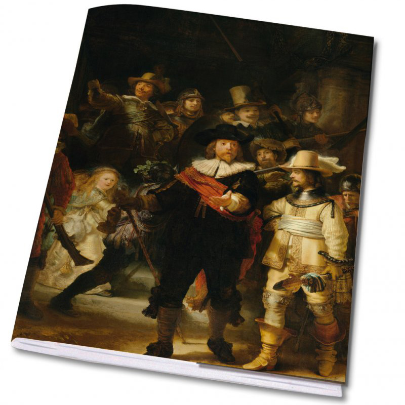 BB-CH532 A5 ΣΗΜ/ΡΙΟ ΚΑΡΦΙΤΣΑ ΝΥΧΤΕΡΙΝΟ ΡΟΛΟΙ REMBRANDT VAN RIJN