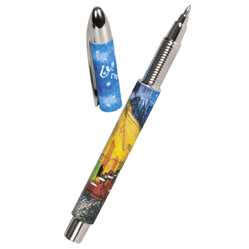 FR-43286 ΣΤΥΛΟ ΜΕ ΚΑΠΑΚΙ "VAN GOGH"