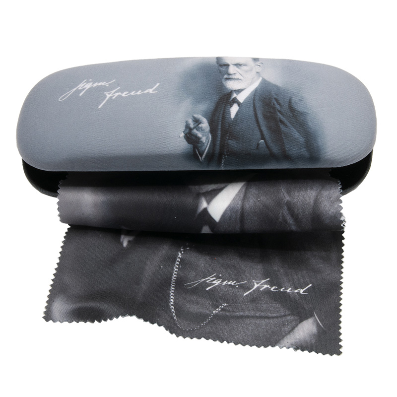 FR-12541 ΘΗΚΗ ΓΥΑΛΙΩΝ ΥΦΑΣΜΑΤΙΝΗ ΜΕ ΠΑΝΑΚΙ "FREUD"