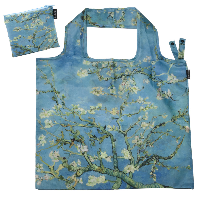 FR-40566 ART SHOPPING ECO BAGS "VAN GOGH"ALMOND BLOSSOMS