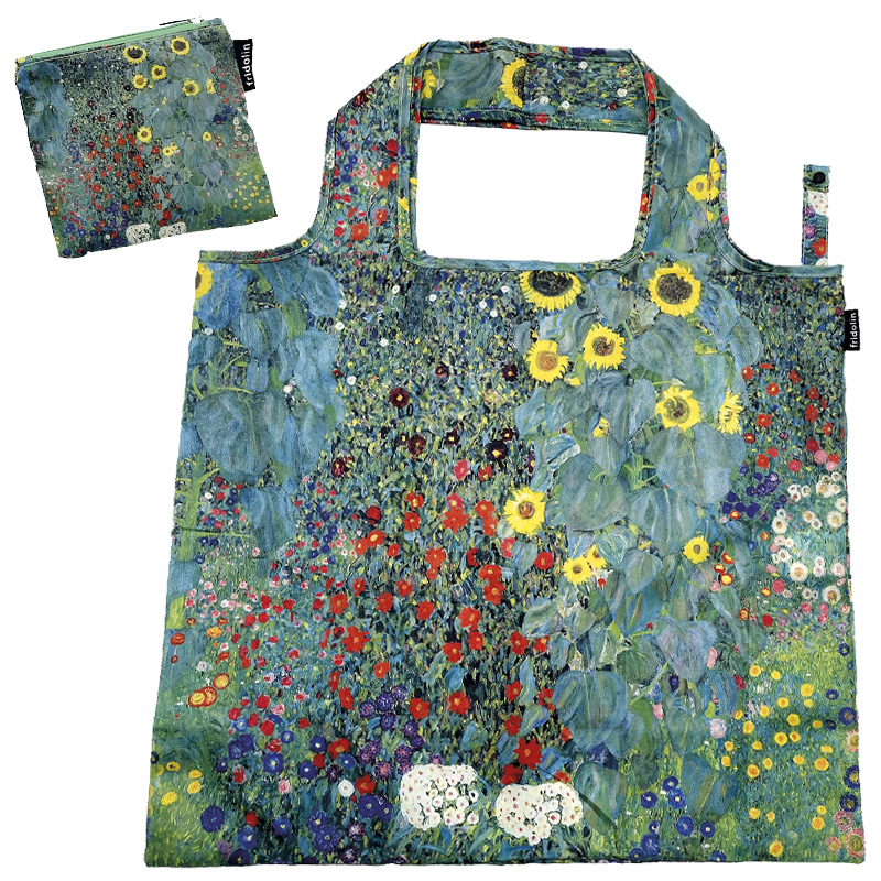 FR-40583 ART SHOPPING ECO BAGS "KLIMT"FARM GARDEN 48X60EK.