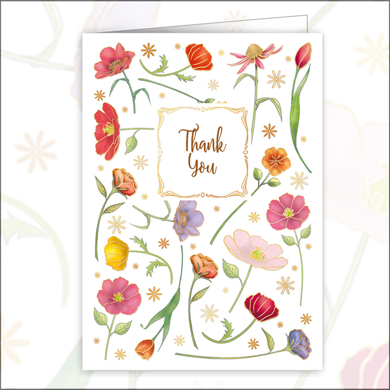 QU-3553 ΕΥΧΕΤΗΡΙΑ ΚΑΡΤΑ ΕΙΔ.ΘΕΜΑΤΩΝ "THANK YOU" - Image 1