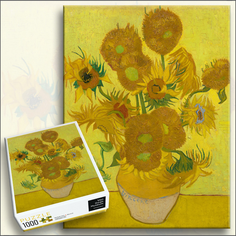 BB-PZL1238 ΠΑΖΛ VAN GOGH SUNFLOWERS 1000TMX 48,9Χ67,6ΕΚ