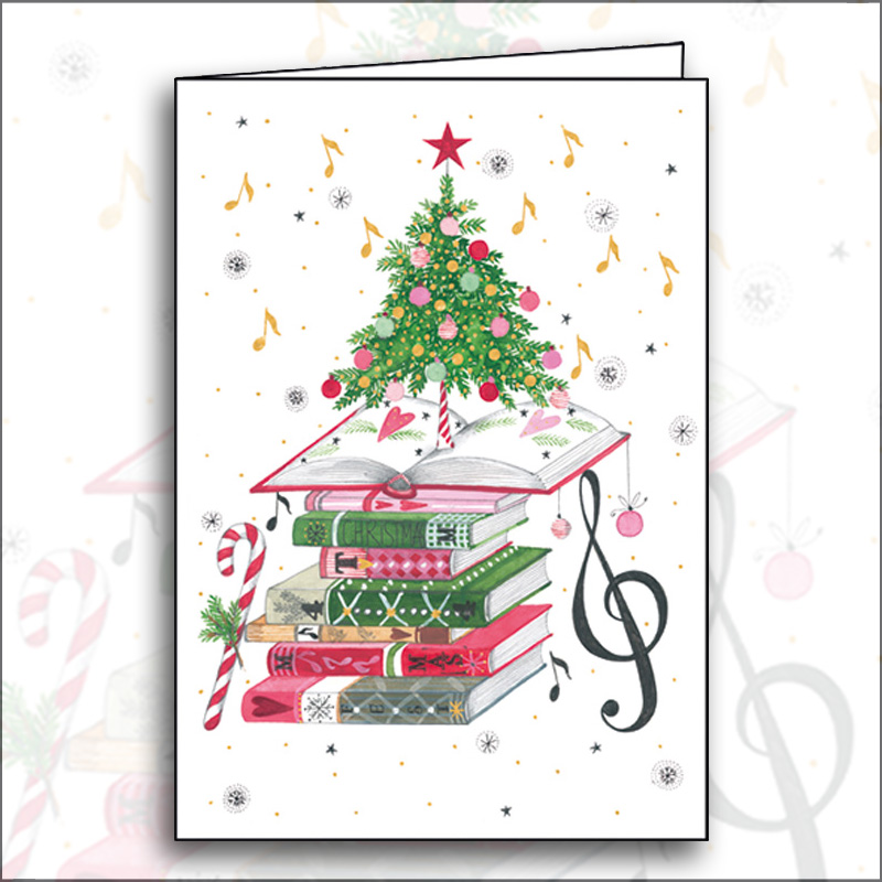 EG-101-1730 ΕΥΧΕΤΗΡΙΑ ΚΑΡΤΑ XMAS ΜΕ ΦΑΚΕΛΟ - Image 1