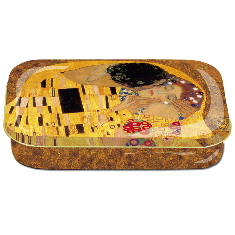 FR-19422 ΜΕΤΑΛ.ΚΟΥΤΑΚΙ "KLIMT KISS"