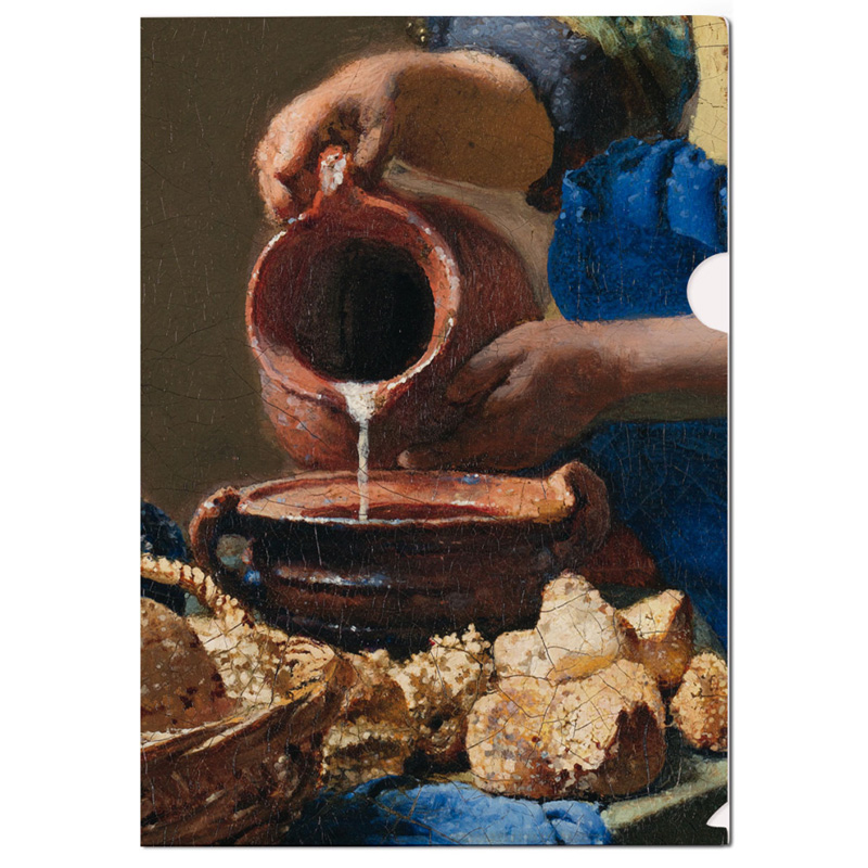 BB-LMS1241 ΦΟΛΝΤΕΡ THE MILKMAID JOHANNES VERMEER