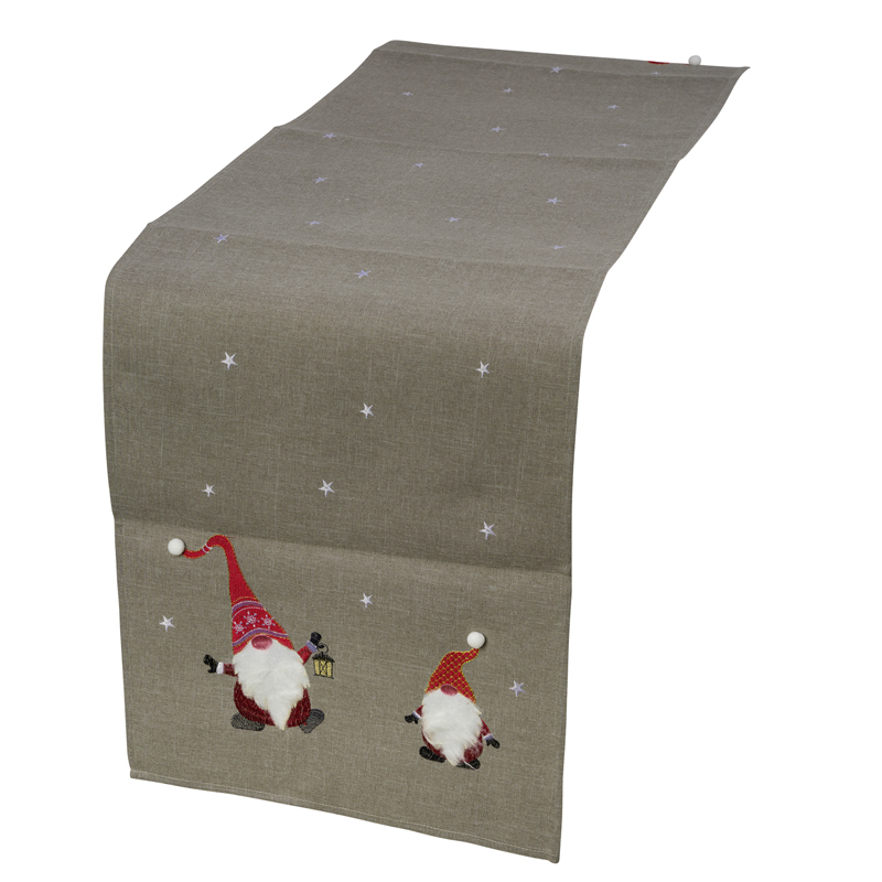 GE-22606105 ΡΑΝΕΡ ΓΚΡΙ XMAS ΚΟΚ ΑΙ ΒΑΣΙΛΗΔΕΣ 150X40EK. GE-22606105 ΡΑΝΕΡ ΓΚΡΙ XMAS ΚΟΚ ΑΙ ΒΑΣΙΛΗΔΕΣ 150X40EK.