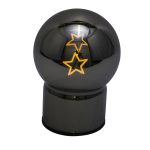 GE-22606171 LED ΜΠΑΛΑ ΓΥΑΛ.ΑΝΘΡΑΚΙ ΑΣΤΕΡΑΚΙΑ 12Χ12Χ16,5ΕΚ.